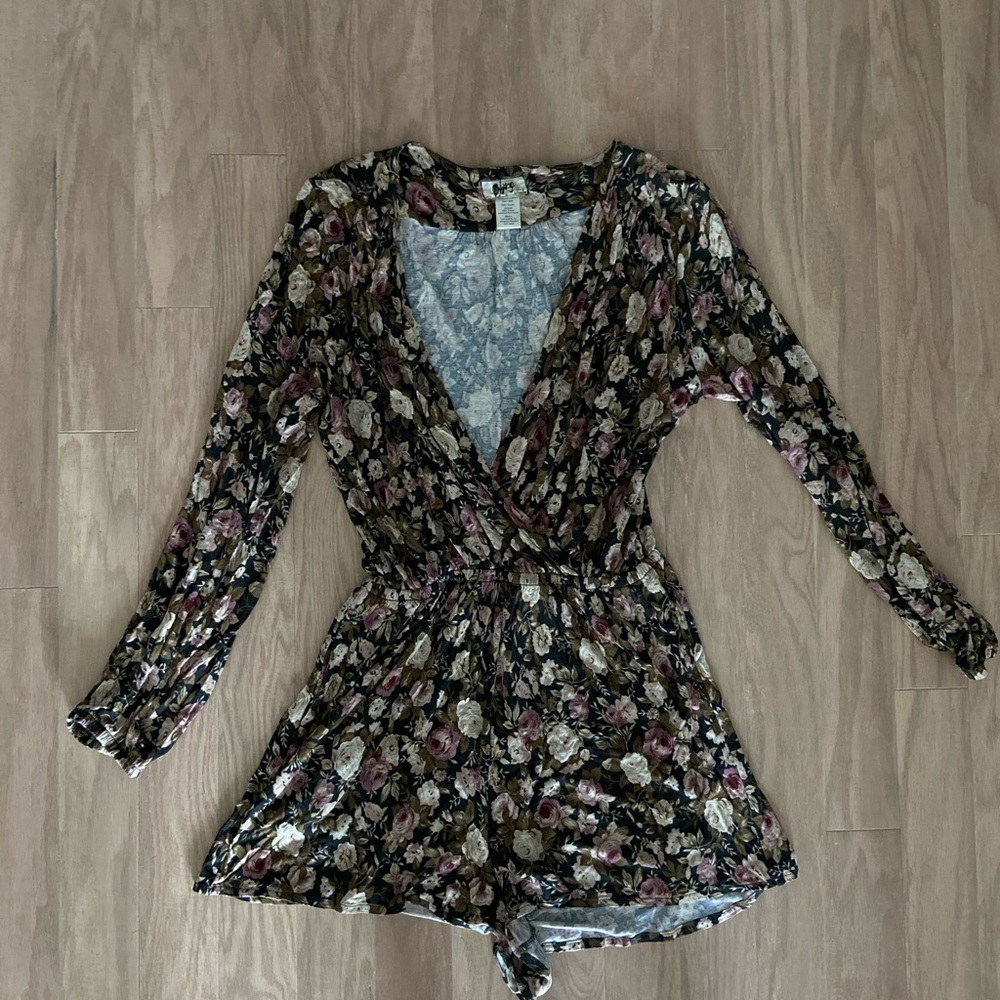 Nightcap floral romper